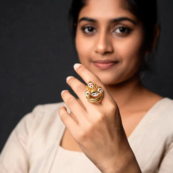 Gold_Tone_Ornate_Adjustable_Ring_For_Women