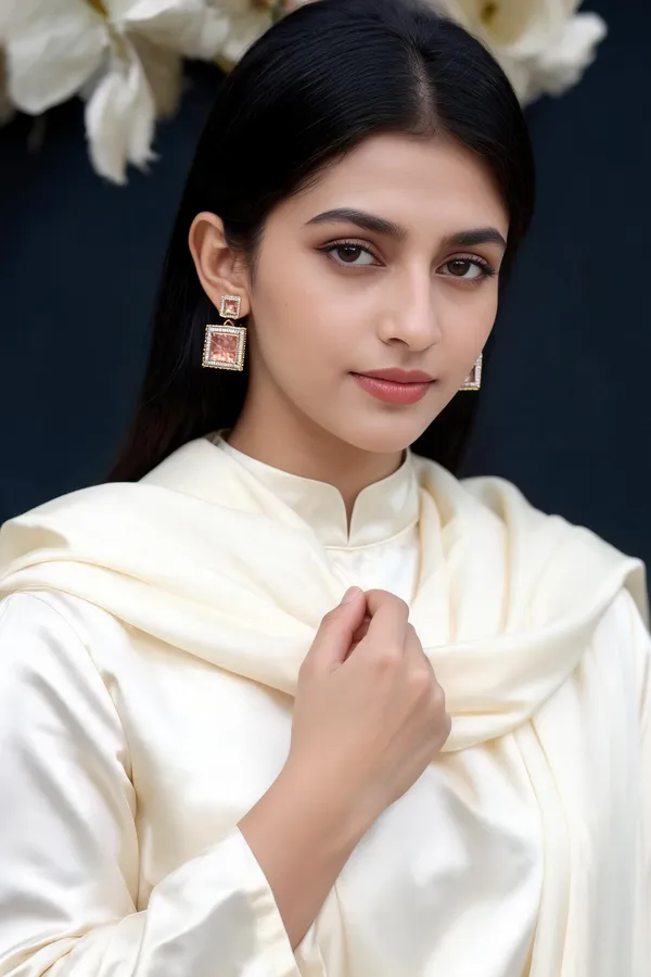 Pink_Gold-Tone_Square_Stone_Geometric_Stud_Earrings_For_Women