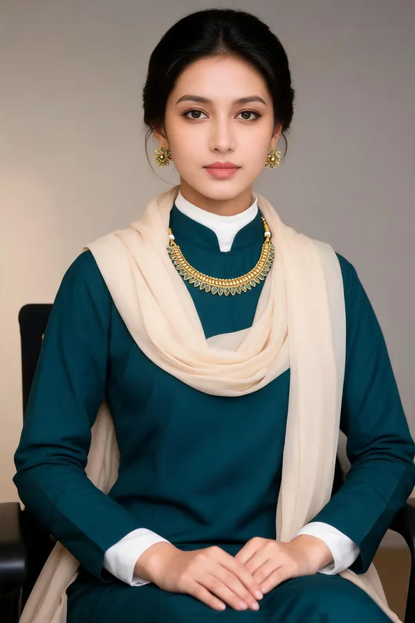 Gold_Blue-Green_Teardrop_Stone_Necklace_Set_For_Women