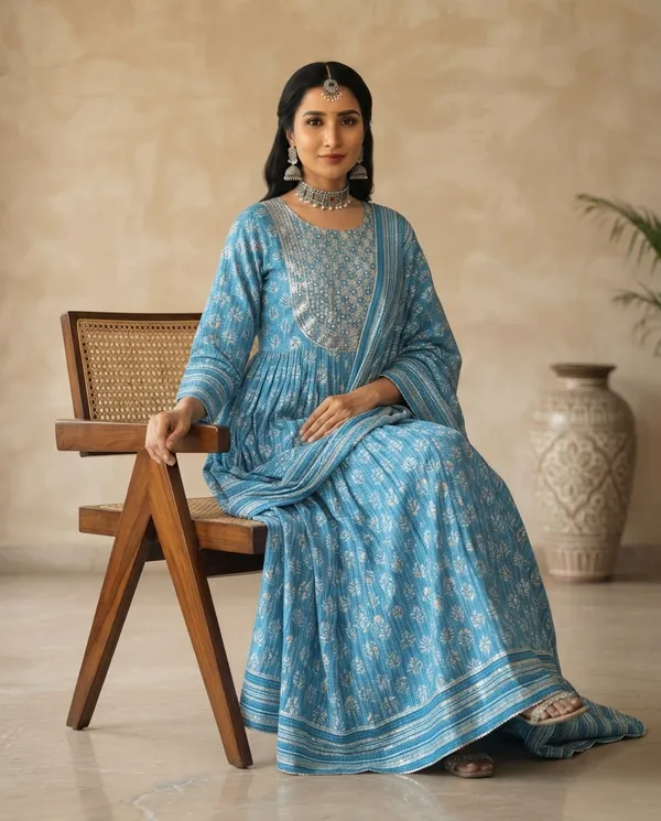 Blue_Rayon_Anarkali_Suit_For_Women