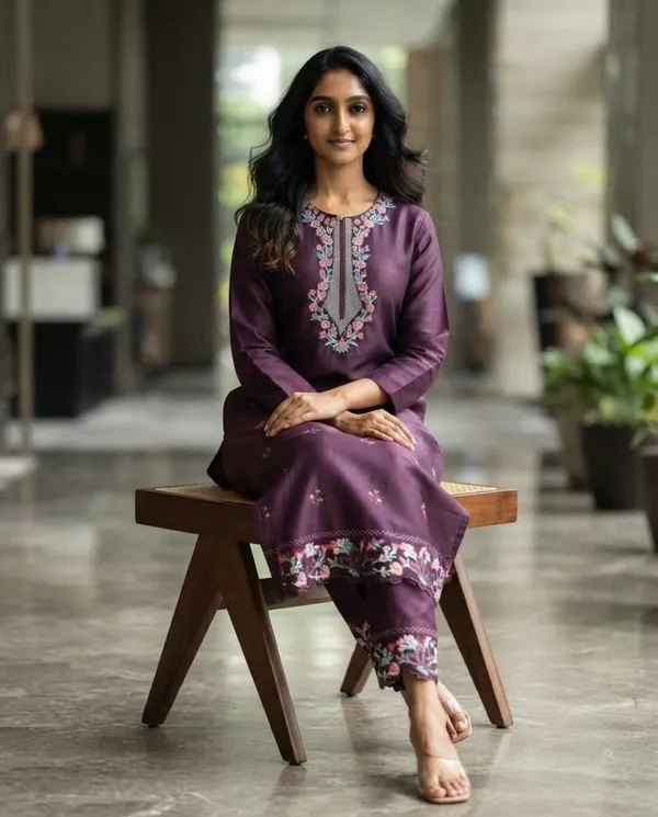 Purple_Cotton_Cotton_Straight_Suit_Set_For_Women