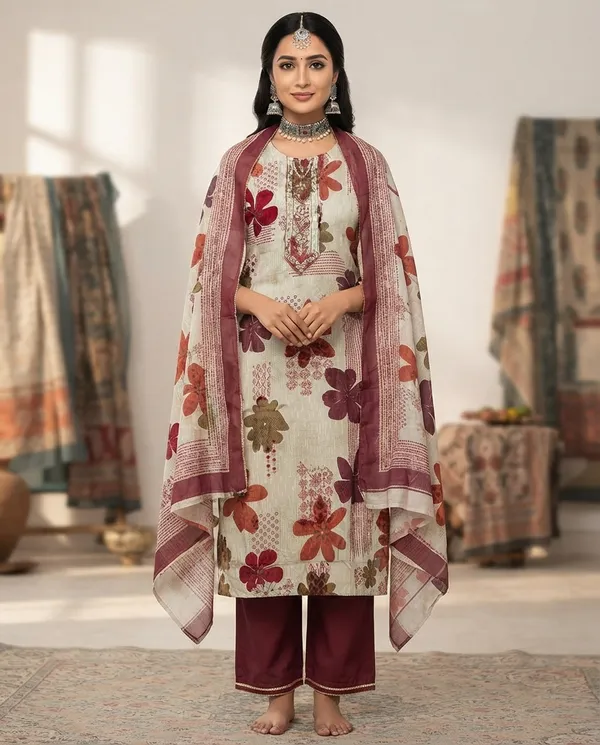 Multicolor_Cotton_Cotton_Suit_Set_For_Women