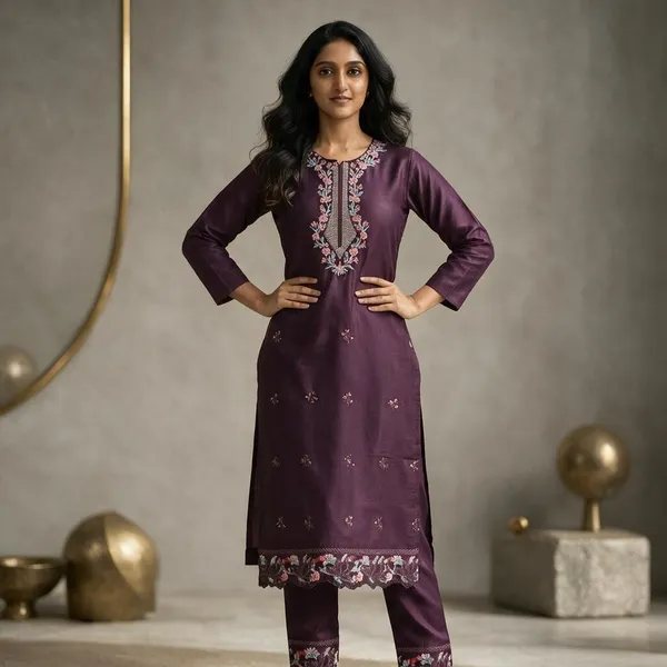 Purple_Cotton_Cotton_Straight_Suit_Set_For_Women