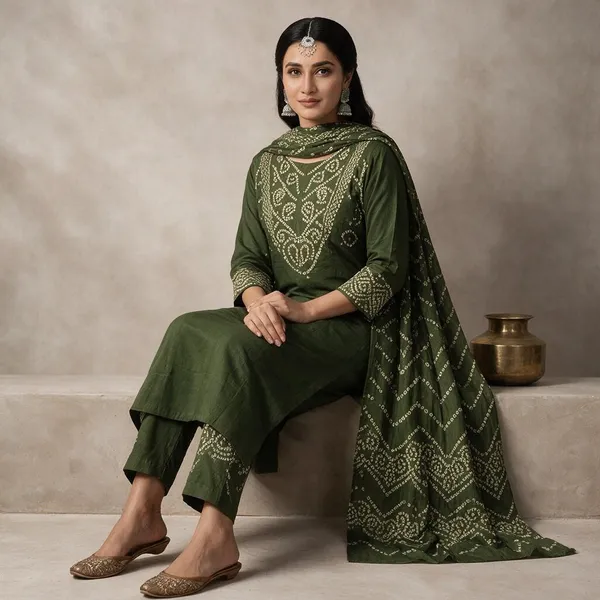 Green_Rayon_Straight_Suit_Set_For_Women