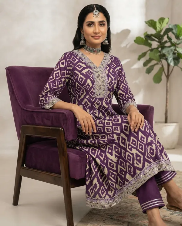Purple_Rayon_Designer_Suit_Set_For_Women