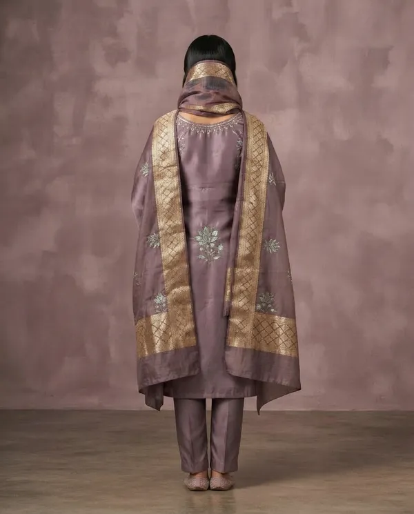 Light_Purple_Rayon_Straight_Suit_Set_For_Women