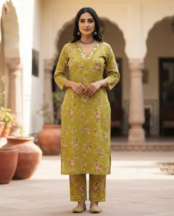 Mehndi_Green_Cotton_3-Piece_Suit_Set_For_Women
