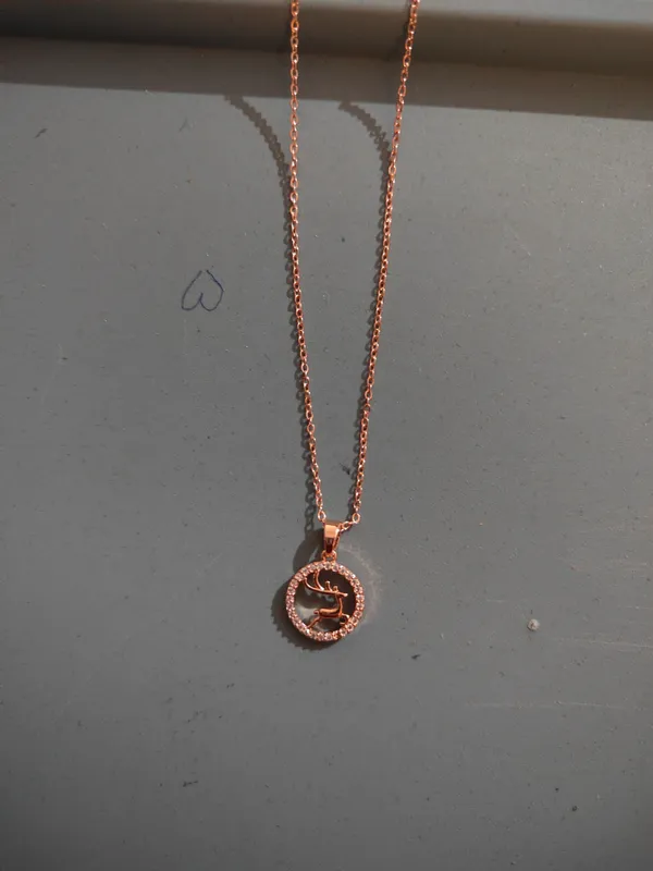Rose_Gold_Tone_Pendant_Necklace_for_Women