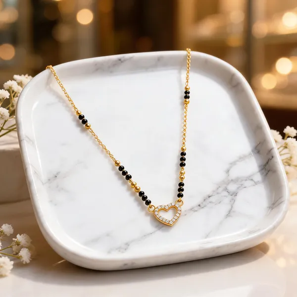 Gold_Black_Metal_Beaded_Heart_Pendant_Mangalsutra_For_Women