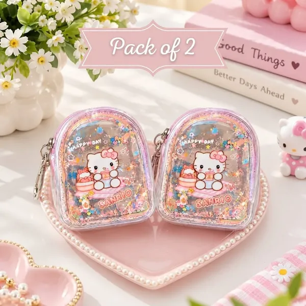 Mix_colour_Pvc_Transparent_Coin_Purse_Keychain_For_Girls_Pack_of_2