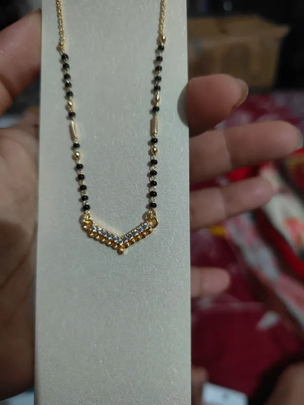 Gold_Tone_Black_Bead_Mangalsutra_Necklace