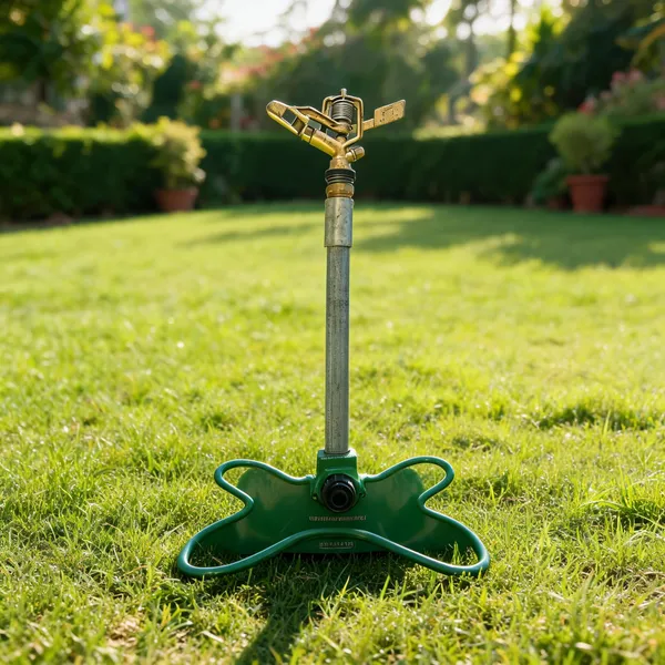 Garden-Butterfly-Stand-with-riser-pipe-and-Water-Sprinkler-Nozzle