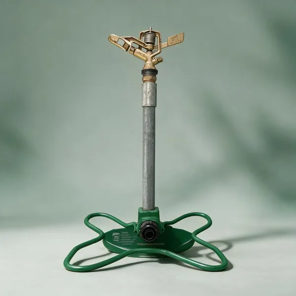 Garden-Butterfly-Stand-with-riser-pipe-and-Water-Sprinkler-Nozzle