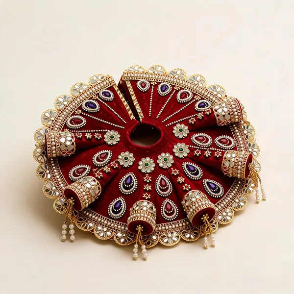 Red_Moti_Pearl_Embellished_Thakur_Ji_Patka_Pagdi
