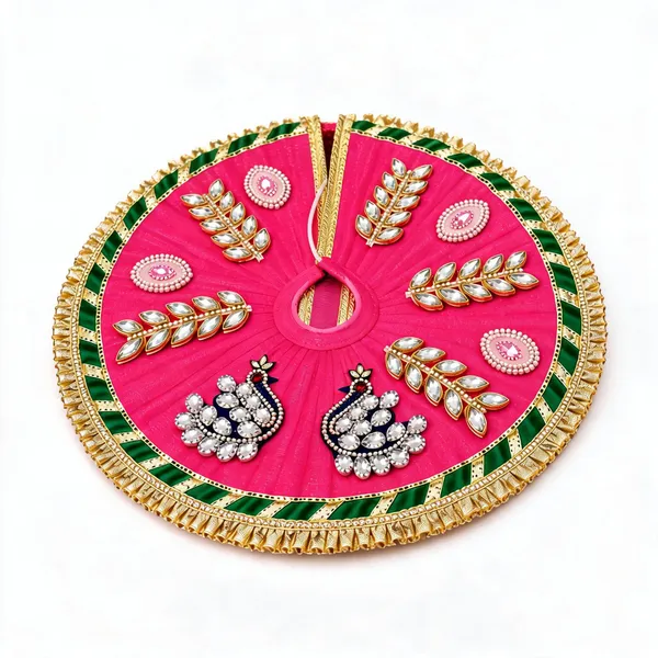 Pink_Gold_Border_Leaf_Embellished_Laddu_Gopal_Poshak_Set