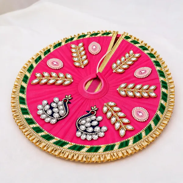 Pink_Gold_Border_Leaf_Embellished_Laddu_Gopal_Poshak_Set