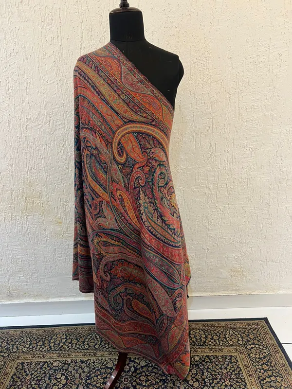 Multicolor_Wool_Shawl_For_Unisex