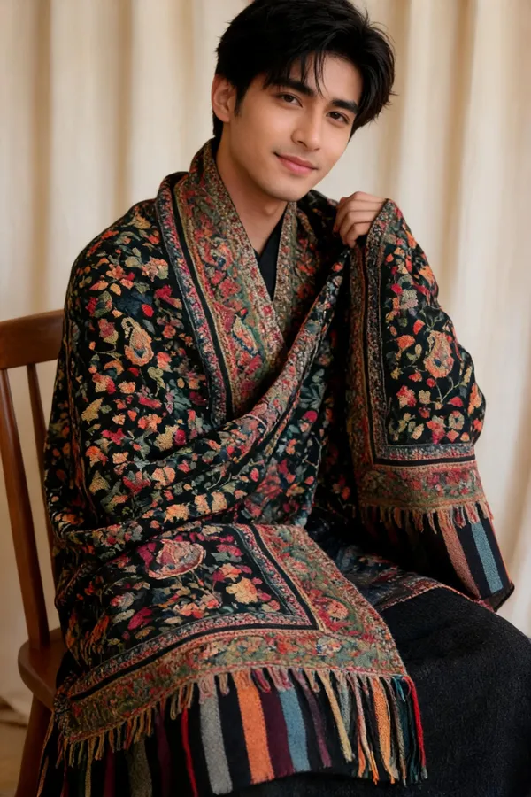 Multi_Wool_Shawl_For_Unisex
