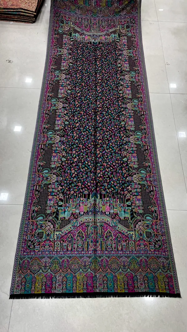 Multicolor_Wool_Stole_For_Unisex