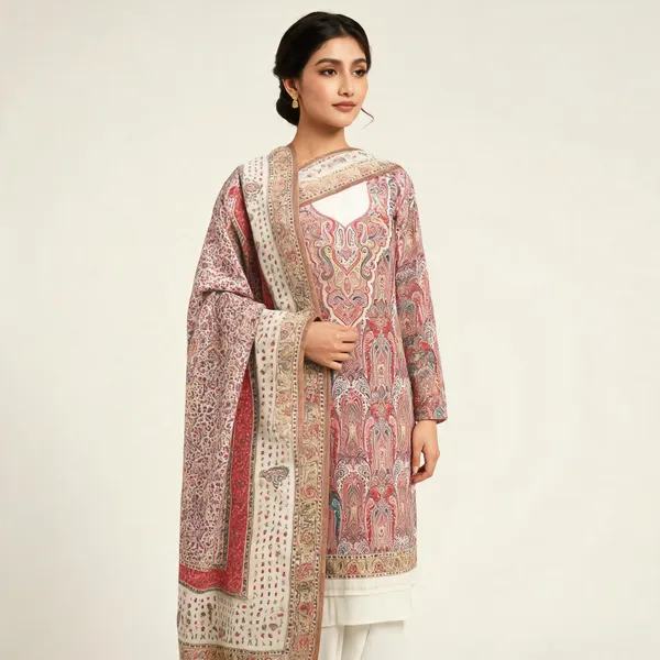 White_Wool_Paisley_Kani_Suit_For_Women