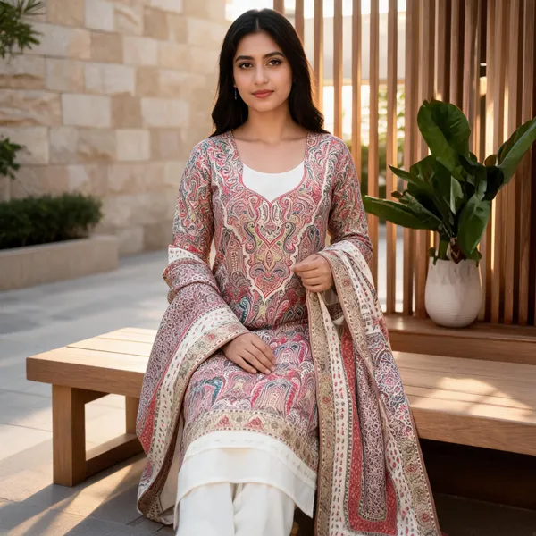 White_Wool_Paisley_Kani_Suit_For_Women