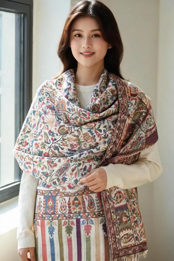 Multi_Wool_Shawl_For_Unisex