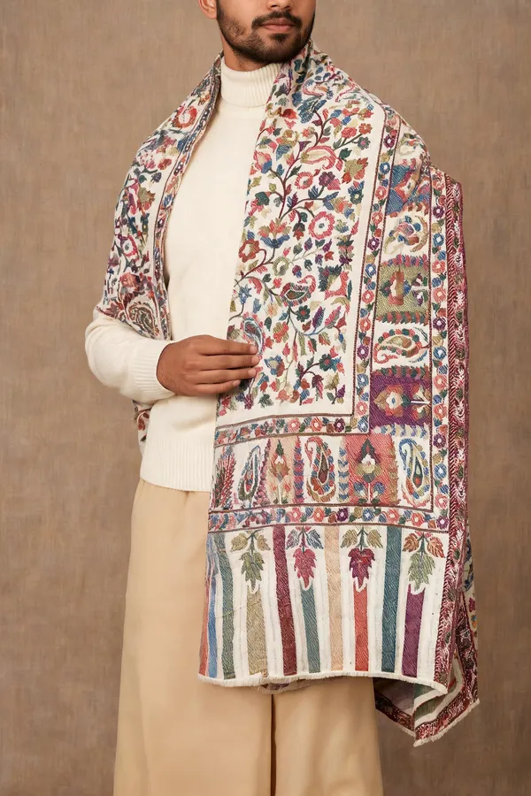 Multi_Wool_Shawl_For_Unisex