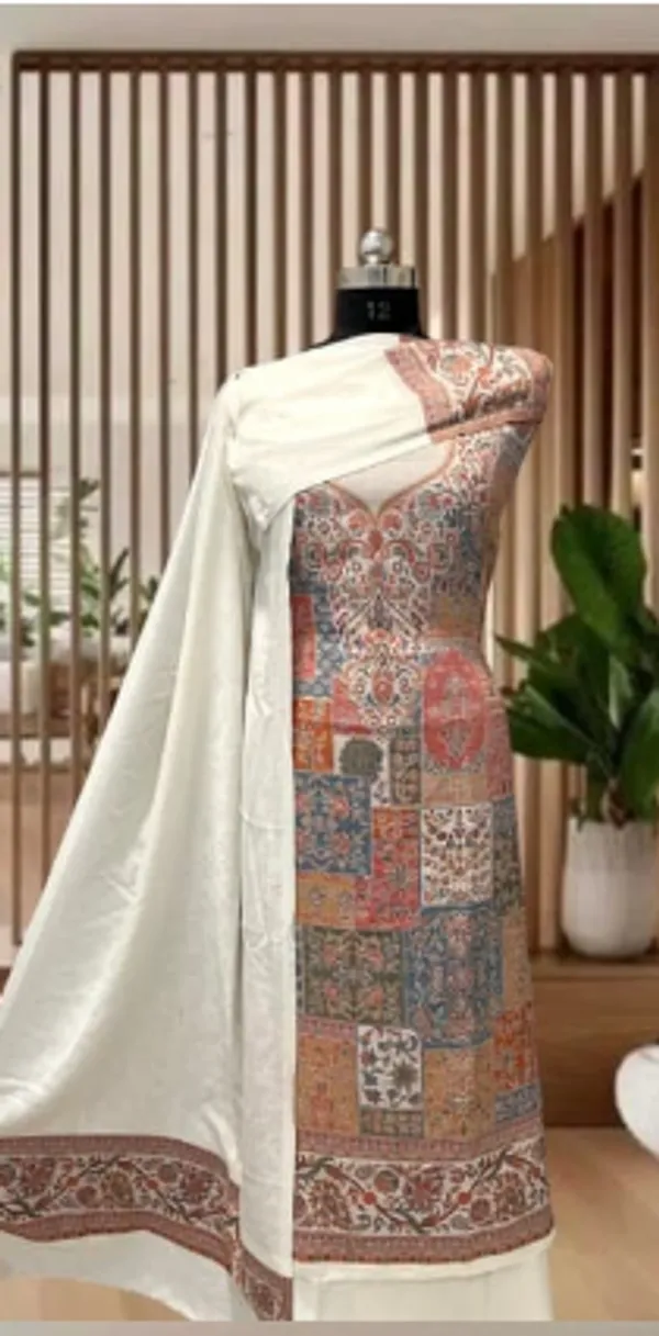 White_Wool_Kani_Ethnic_Suit_For_Women