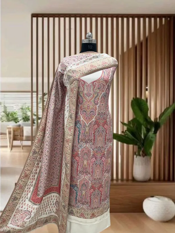 White_Wool_Paisley_Kani_Suit_For_Women