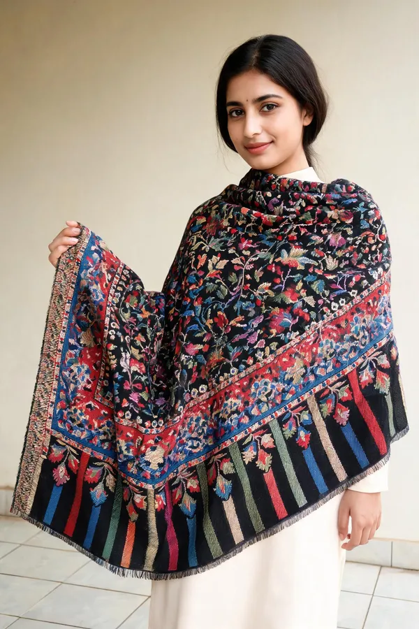 Multi_Wool_Shawl_For_Unisex