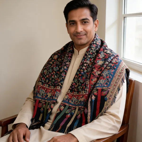 Multi_Wool_Shawl_For_Unisex