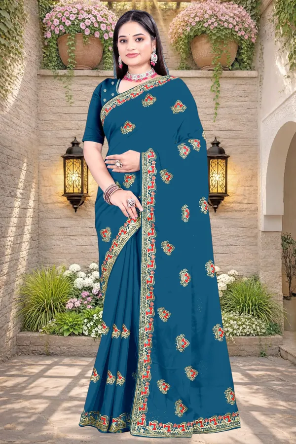Blue_Star_Georgette_Printed_Ethnic_Saree_For_Women