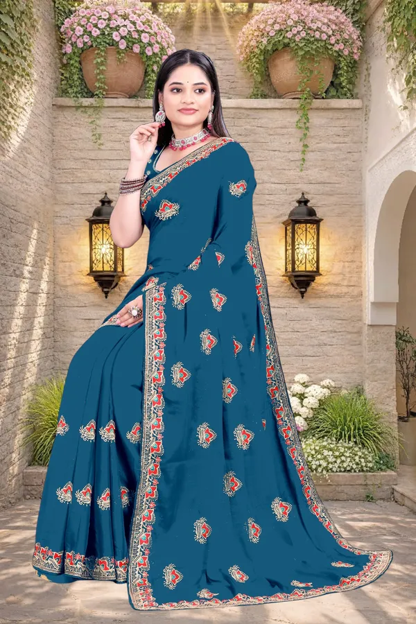 Blue_Star_Georgette_Printed_Ethnic_Saree_For_Women