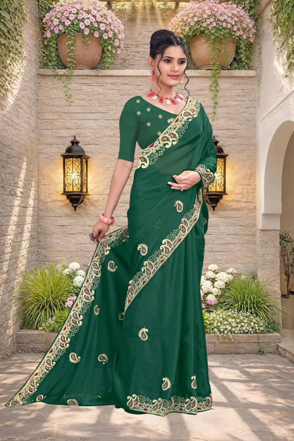 Green_Star_Georgette_Embroidered_Saree_For_Women