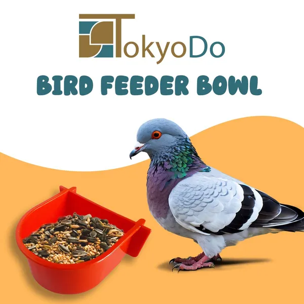 Bird_Cage_Plastic_Food_Feeder_Bowl_Water_Feeder_Cup_300_Ml_For_Love_Birds_Cockatiel_Finches_Pigeon_Other_Birds_Red