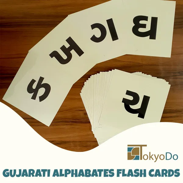 Tokyodo_Gujarati_Alphabets_Flash_Cards_For_Kids_Set_Of_68_Laminated_Educational_Cards_For_Preschool_Learning_Children_Easy_Fun_Learning_Cards