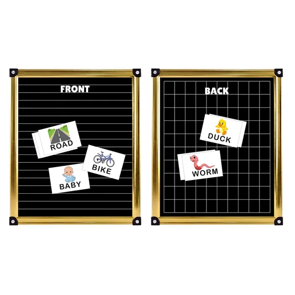 Guru_Slate_Double_Sided_Educational_Board_Black_Mdf_25_X_30_Cm_Lightweight_Chalkboard_With_3_Letter_Spelling_Flashcards_1_Line_Graph