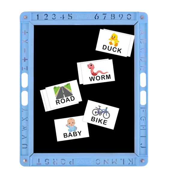 Amul_Slates_Writing_Board_20_X_25_Cm_Double_Sided_Educational_Slate_Mdf_Lightweight_With_3_Letter_Spelling_Flashcards_2_Blue