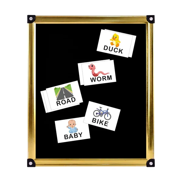 Tokyodo_Slates_Double_Sided_Educational_Board_With_Printed_Lines_Graph_Skill_Development_Learning_Toy_For_Kids_Durable_Gold_Tin_Frame_25x30_Cm_With_Spelling_Cards_5_Line_Graph_Slates