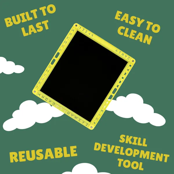 Tokyodo_Kids_Slate_20x25_Double_Sided_Multipurpose_Writing_Board_With_Spelling_Cards_Learning_Toy_1_Yellow_Plain_Slates