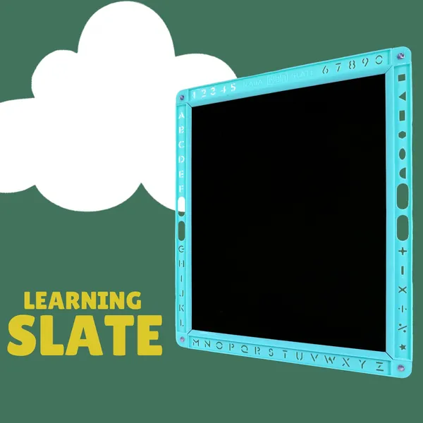 Kids_Learning_Multipurpose_Writing_Board_Skill_Development_Tool_Both_Sided_Educational_Board_Learning_Toy_For_Kids_With_3_Letter_Spelling_Flashcards_1_Cyan_Plain