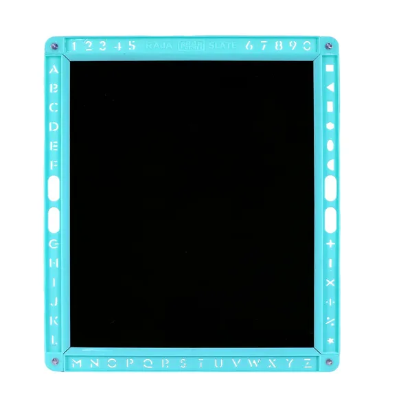 Kids_Learning_Multipurpose_Writing_Board_Skill_Development_Tool_Both_Sided_Educational_Board_Learning_Toy_For_Kids_With_3_Letter_Spelling_Flashcards_1_Cyan_Plain