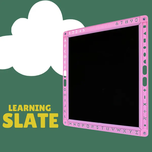 Kids_Learning_Multipurpose_Writing_Board_Skill_Development_Tool_Both_Sided_Educational_Board_Learning_Toy_For_Kids_With_3_Letter_Spelling_Flashcards_1_Pink_Plain