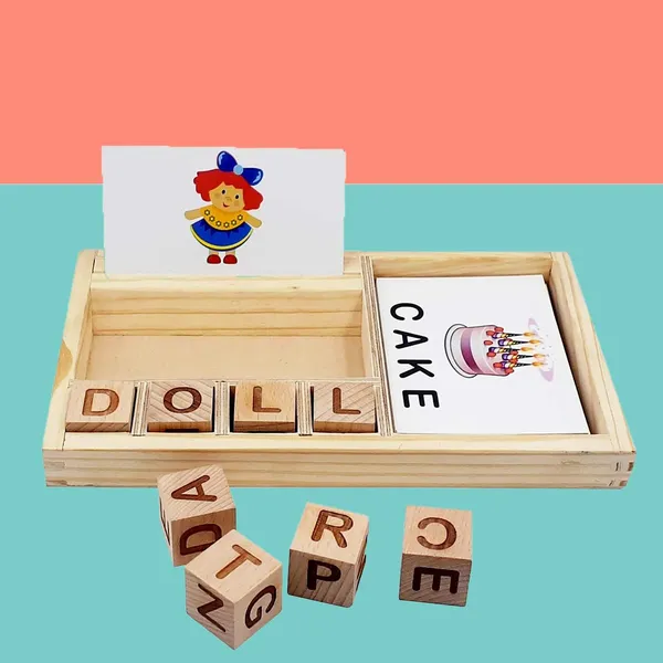 Tokyodo_Wooden_4_Letter_Word_Builder_Learning_Toy_Montessori_Spelling_Game_With_Alphabet_Cubes_Flash_Cards_Educational_Reading_Vocabulary_Toy_For_Kids_3_Years_Preschool_Learning_Kit