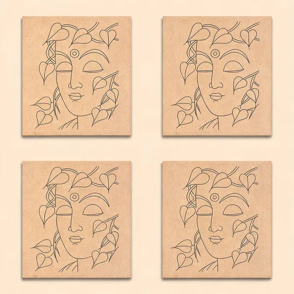 MDF_Art_and_Craft_Board_for_DIY_Painting,_Pre-Marked_Buddha_Face_Coloring,_Mandala,_Lippan_and_Resin_Art_for_Kids,_Adults,_Artists_and_Art_Students,_Ready-to-Paint_Wooden_Board_for_Home_Decoration_and_Gifting