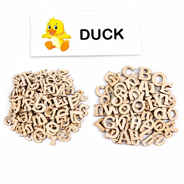 Tokyodo_Wooden_MDF_Alphabet_Letters_Learning_and_Craft_Set,_3_Sets_of_1_Inch_Uppercase_and_Lowercase_A_to_Z_Letters_with_Flashcards,_Durable_Laser-Cut_Letter_Cutouts_for_Kids,_Toddlers,_Preschoolers,_DIY_Crafts,_Personalized_Art_and_Wall_Decoration