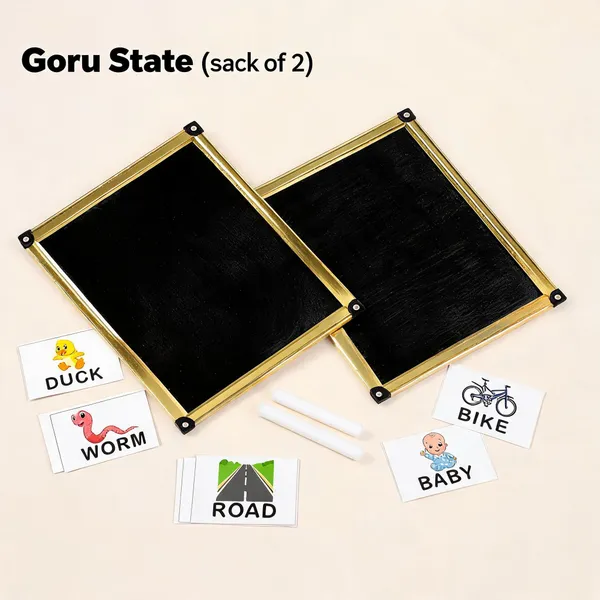 Guru_Slate_Double_Sided_Educational_Board_Black_Mdf_25_X_30_Cm_Lightweight_Chalkboard_With_3_Letter_Spelling_Flashcards_1_Plane