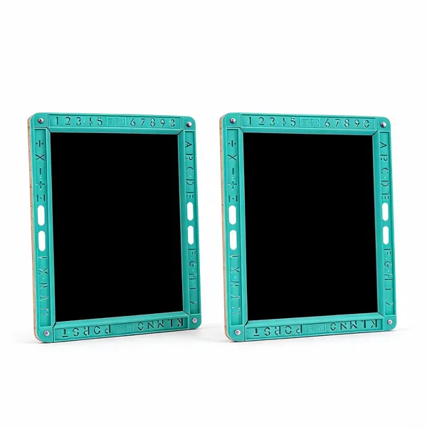 Tokyodo_Kids_Slate_20x25_Double_Sided_Multipurpose_Writing_Board_With_Spelling_Cards_Learning_Toy_1_Cyan_Plain_Slates