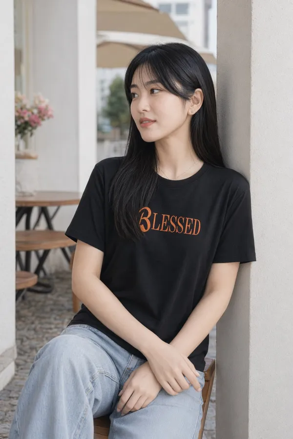 Black_Casual_Fit_Graphic_T-Shirt_for_Women