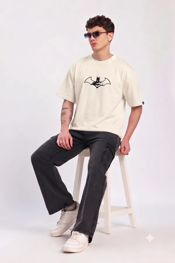 Cream_Oversized_Fit_Embroidered__T-Shirt_for_Men